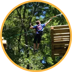 Badge du CANOPY EN FORêT