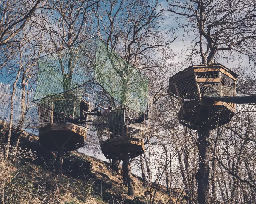 Image de la galerie du parc Canopy en forêt